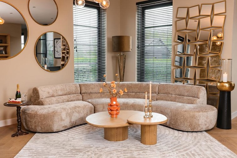 Zestaw Stolików Kawowych OAKLEY Dąb