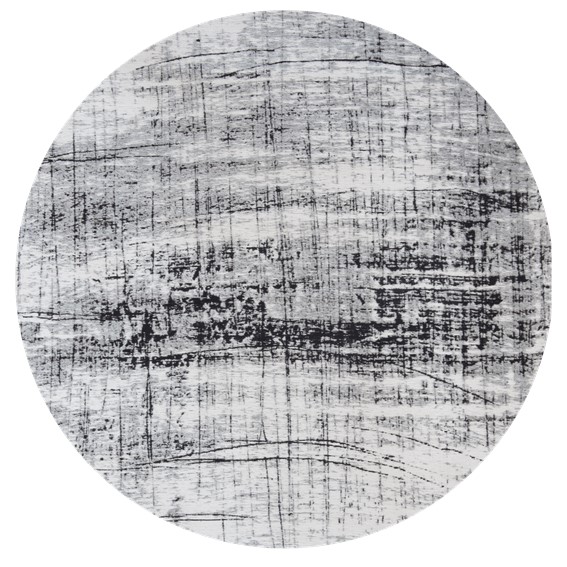 Dywan GRIFF Metro Black & White Round 8926 240x240 cm