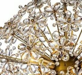 Lampa Wisząca CYNTHA Złoty