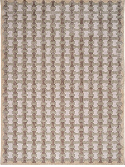 Dywan SCALLOP Olive Grey Beige 5046 240x340 cm