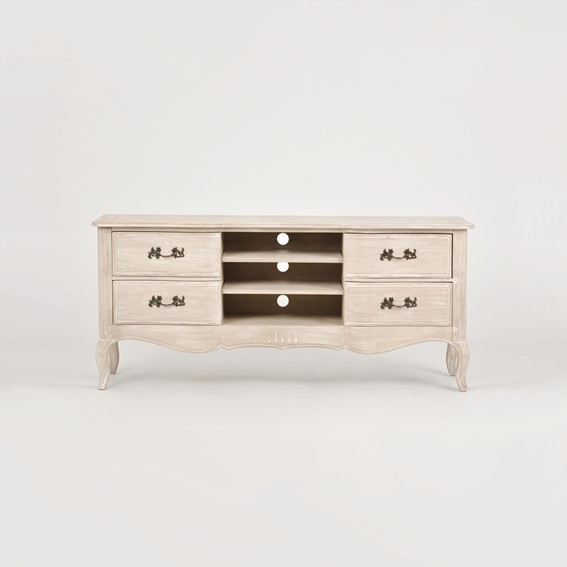 Komoda RTV VENEZIA BIANCO VEB834K Beżowy