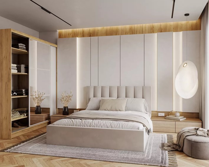 Łóżko Tapicerowane COLORADO 140x200