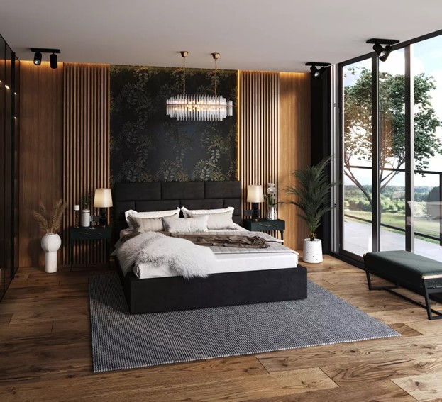 Łóżko Tapicerowane PASADENA 140x200