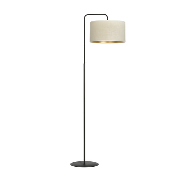 Lampa Podłogowa HILDE LP1 Czarny/Biały