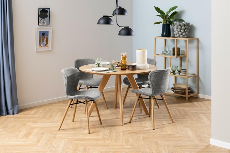 Krzesło BATILDA Monza Grey 120 Szary