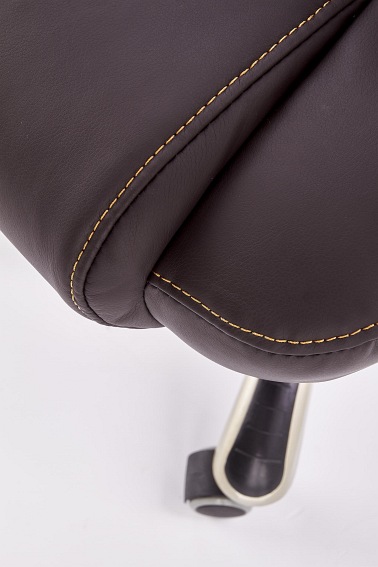 Fotel Gabinetowy DESMOND Ciemny Brąz