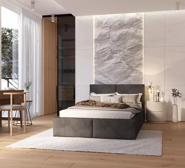 Łóżko Tapicerowane FRESIA 160x200