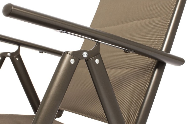 Zestaw Ogrodowy Modena 6-Osobowy Brązowy