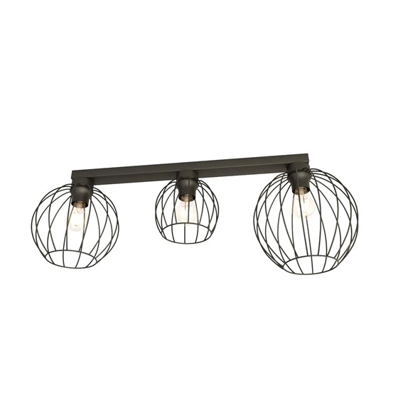 Lampa Sufitowa NEST 3 Czarny