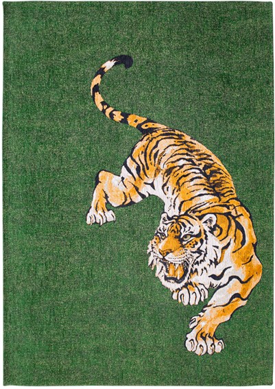 Dywan POP Tiger Green On Fire 9388 140x200 cm