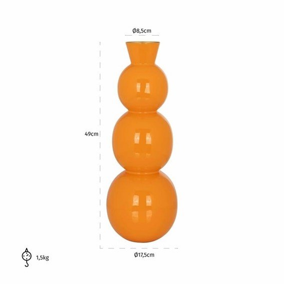 Wazon SORREL Pomarańczowy