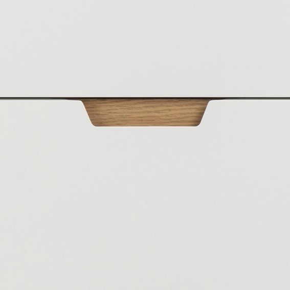 Komoda LOWELL z 5 Szufladami Biały