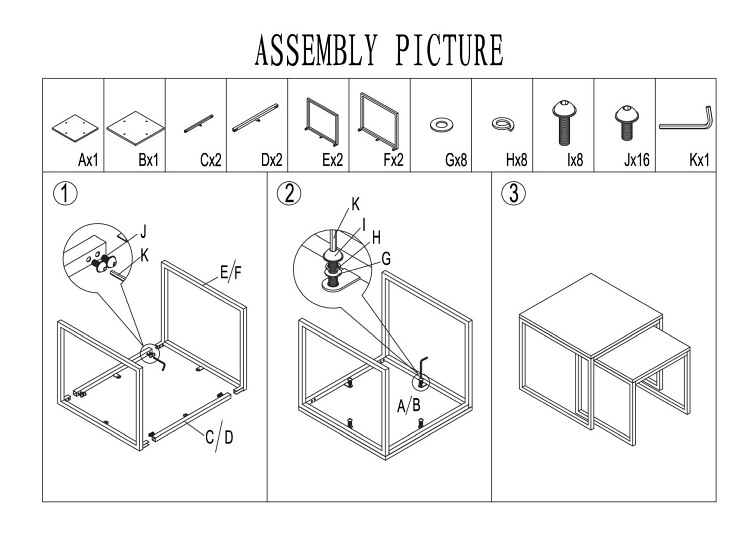 Ława LARGO C Czarny/Dąb
