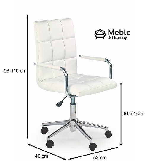 Fotel Młodzieżowy GONZO 2 Biały