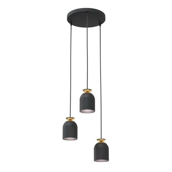 Lampa Wisząca TARGET PREMIUM 3 Czarny