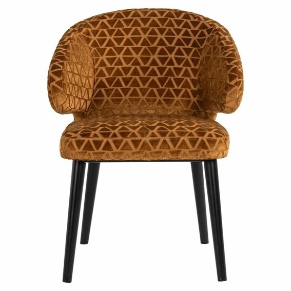 Krzesło INDIGO GOLD Pomarańczowy