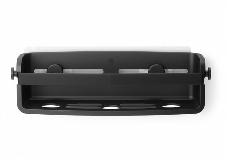 Półka Prysznicowa ADHESIVE Czarny