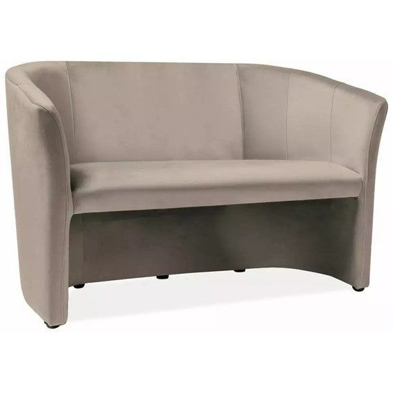 Sofa TM-2 Velvet Ciemny Beżowy