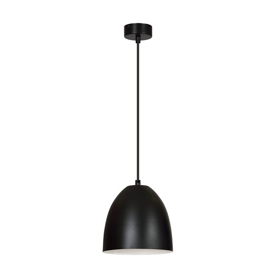 Lampa Wisząca LENOX 1 Czarny/Biały