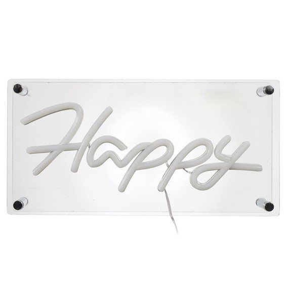 Lampka HAPPY Neon LED