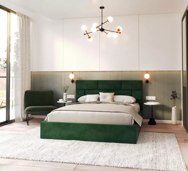 Łóżko Tapicerowane PASADENA 140x200