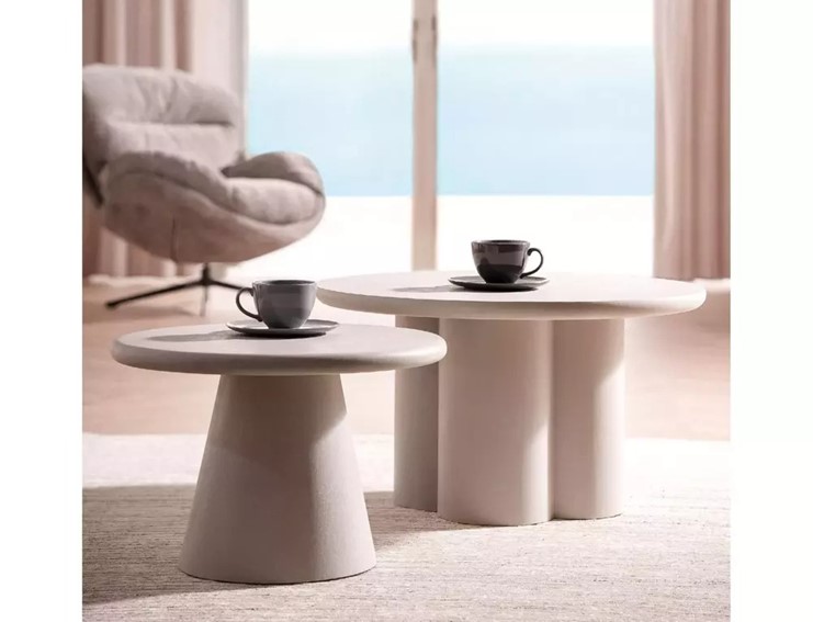 Ława AURORA fi60 Jasny Szary