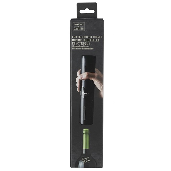 Elektryczny Otwieracz Do Butelek Czarny