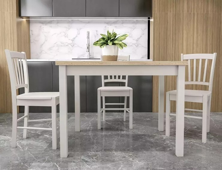 Stół ADAM 120x68 Dąb Cremona Torro/Kaszmir