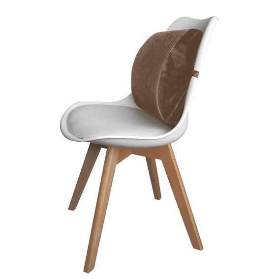 Poduszka Ergonomiczna na Oparcie Krzesła SENSLY Brązowy