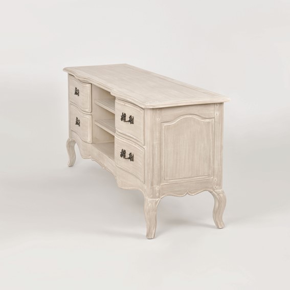 Komoda RTV VENEZIA BIANCO VEB834K Beżowy