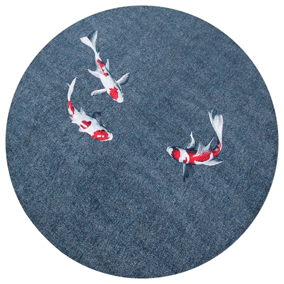 Dywan POP Koi Japanese Pond Round 9390 240x240 cm