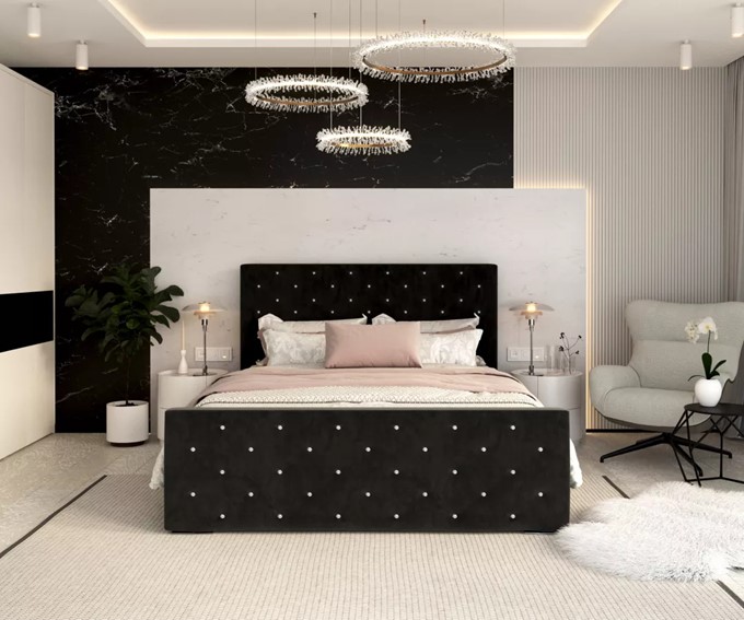 Łóżko Tapicerowane PASSION 140x200