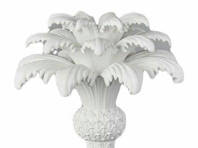 Świecznik PALMA L Biały