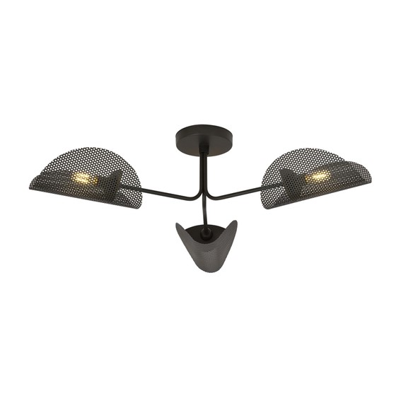 Lampa Sufitowa GOMEZ 3 Czarny