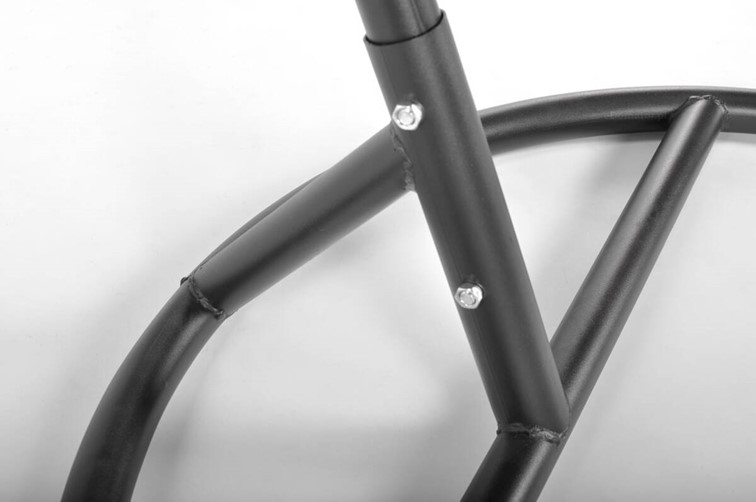 Fotel Wiszący BAHAMA Czarny/Szary