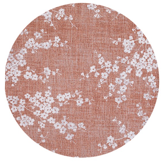 Dywan SAKURA Copper Pink Round 9371 140x140 cm