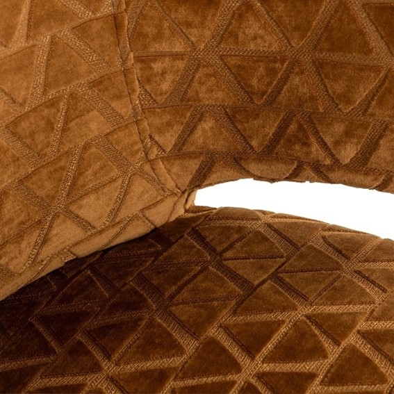 Krzesło INDIGO GOLD Pomarańczowy