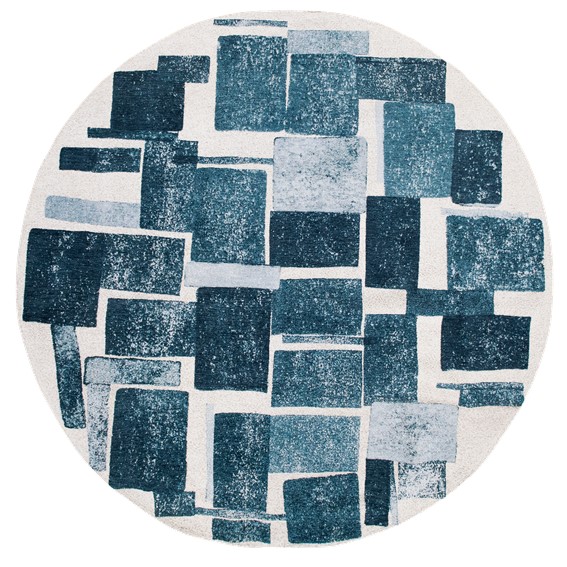 Dywan LUCIA Ice Blue Round 9355 140x140 cm