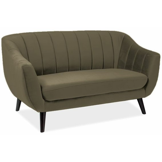 Sofa ELITE 2 Velvet Beżowy/Wenge