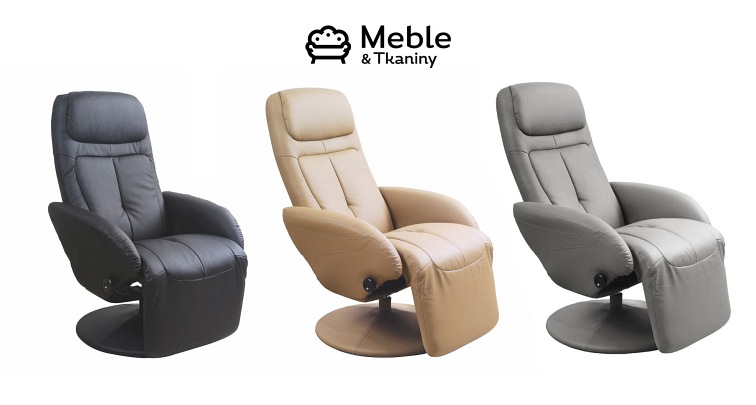 Fotel Recliner OPTIMA Beżowy