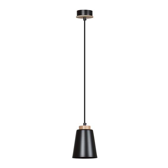 Lampa Wisząca BOLERO 1 Czarny