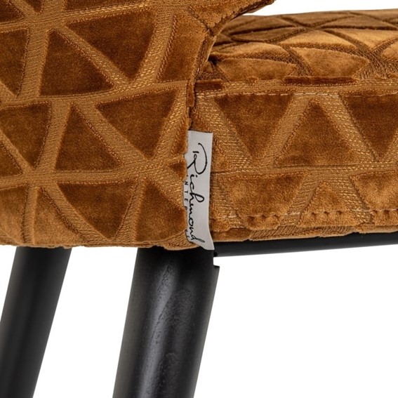 Krzesło INDIGO GOLD Pomarańczowy