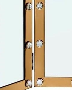 Lustro Stołowe JAIRA Złoty