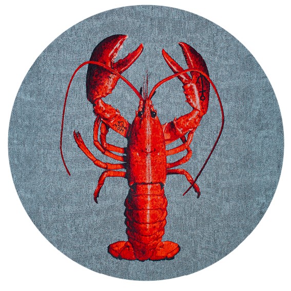 Dywan POP Lobster Steam Red Round 9389 240x240 cm