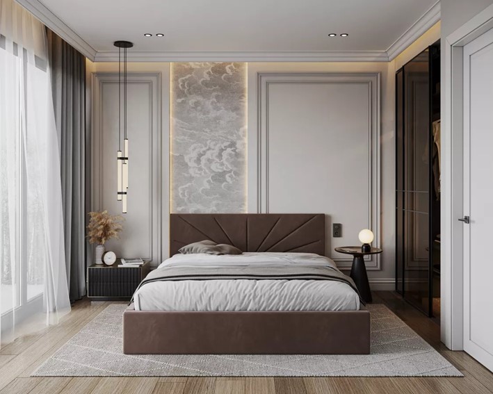 Łóżko Tapicerowane GEORGIA 90x200