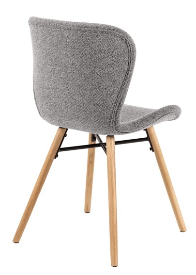 Krzesło BATILDA Monza Grey 120 Szary