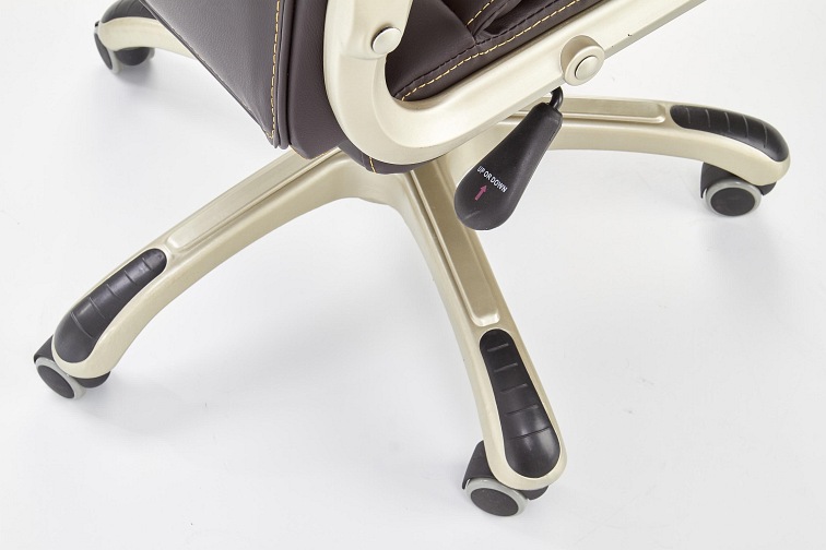 Fotel Gabinetowy DESMOND Ciemny Brąz