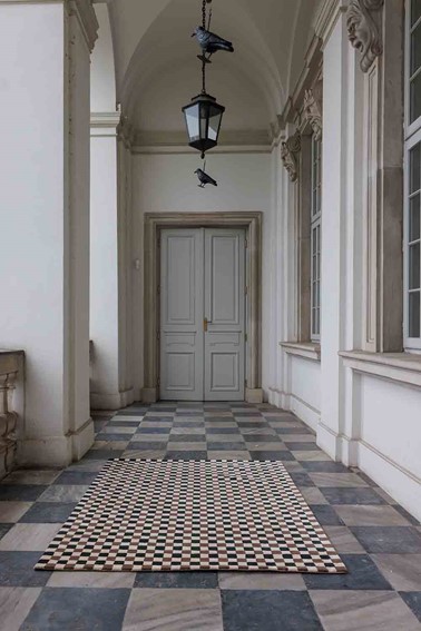 Dywan FLICKER Dark Green Beige Brown 5015 240x340 cm