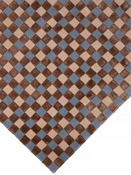 Dywan FLICKER Blue Beige Brown 5016 160x230 cm