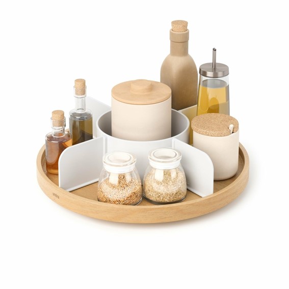 Organizer BELLWOOD LAZY SUSAN Beżowy